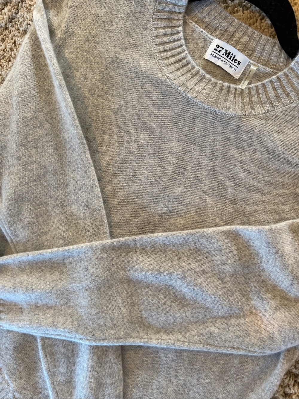 27 Miles Cashmere Sweater